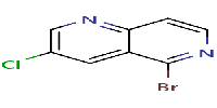 5-bromo-3-chloro-1,6-naphthyridine图片