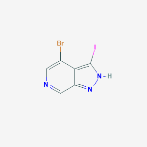 4-Bromo-3-iodo-1H-pyrazolo[3,4-c]pyridine图片