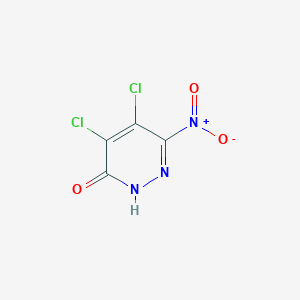 4,5-dichloro-6-nitro-2,3-dihydropyridazin-3-one图片