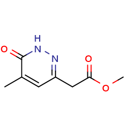 methyl2-(5-methyl-6-oxo-1,6-dihydropyridazin-3-yl)acetate图片