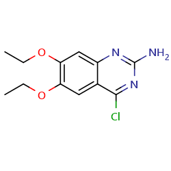 4-chloro-6,7-diethoxyquinazolin-2-amine图片
