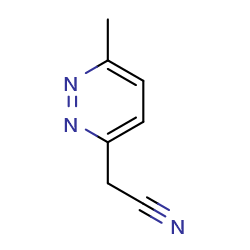 2-(6-methylpyridazin-3-yl)acetonitrile图片