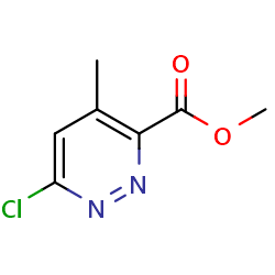 methyl6-chloro-4-methylpyridazine-3-carboxylate图片