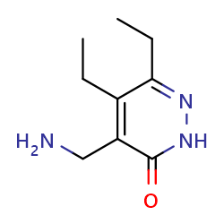 4-(aminomethyl)-5,6-diethyl-2,3-dihydropyridazin-3-one图片