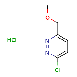 3-chloro-6-(methoxymethyl)pyridazinehydrochloride图片