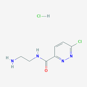 N-(2-aminoethyl)-6-chloropyridazine-3-carboxamidehydrochloride图片