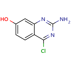 2-amino-4-chloroquinazolin-7-ol图片