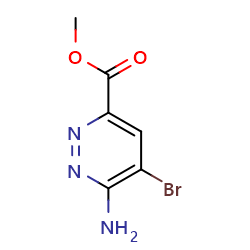 methyl6-amino-5-bromopyridazine-3-carboxylate图片