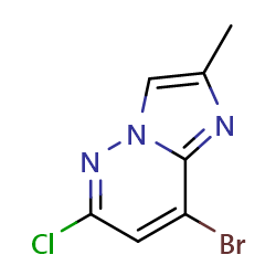 8-bromo-6-chloro-2-methylimidazo[1,2-b]pyridazine图片