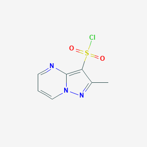 2-methylpyrazolo[1,5-a]pyrimidine-3-sulfonylchloride图片