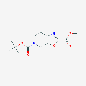5-tert-butyl2-methyl4H,5H,6H,7H-[1,3]oxazolo[5,4-c]pyridine-2,5-dicarboxylate图片