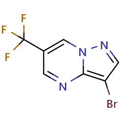 3-bromo-6-(trifluoromethyl)pyrazolo[1,5-a]pyrimidine图片