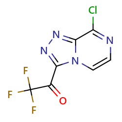 1-{8-chloro-[1,2,4]triazolo[4,3-a]pyrazin-3-yl}-2,2,2-trifluoroethan-1-one图片