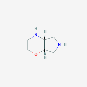 (4aS,7aS)-octahydropyrrolo[3,4-b][1,4]oxazine图片