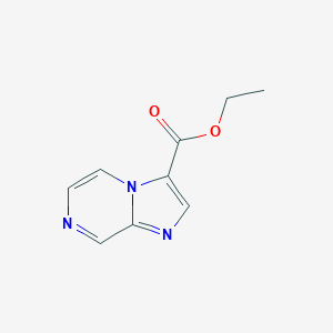 ethylimidazo[1,2-a]pyrazine-3-carboxylate图片