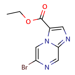 ethyl6-bromoimidazo[1,2-a]pyrazine-3-carboxylate图片