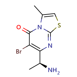7-[(1S)-1-aminoethyl]-6-bromo-3-methyl-5H-[1,3]thiazolo[3,2-a]pyrimidin-5-one图片