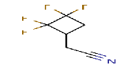 2-(2,2,3,3-tetrafluorocyclobutyl)acetonitrile图片
