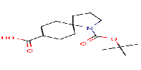 1-[(tert-butoxy)carbonyl]-1-azaspiro[4,5]decane-8-carboxylicacid图片