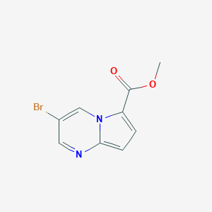 methyl3-bromopyrrolo[1,2-a]pyrimidine-6-carboxylate图片