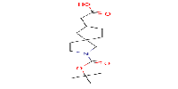 2-{2-[(tert-butoxy)carbonyl]-2-azaspiro[4,4]nonan-7-yl}aceticacid图片