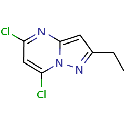 5,7-dichloro-2-ethyl-pyrazolo[1,5-a]pyrimidine图片