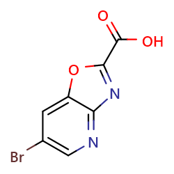 6-bromo-[1,3]oxazolo[4,5-b]pyridine-2-carboxylicacid图片