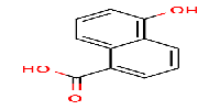 5-hydroxynaphthalene-1-carboxylicacid图片