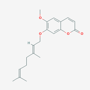 7-Geranyloxy-6-methoxycoumarin图片