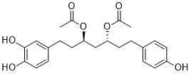 1-(3,4-Dihydroxyphenyl)-7-(4-hydroxyphenyl)heptane-3,5-diyl diacetate图片