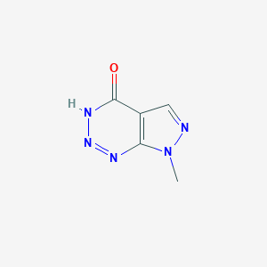 7-methyl-3H,4H,7H-pyrazolo[3,4-d][1,2,3]triazin-4-one图片