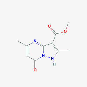 methyl 7-hydroxy-2,5-dimethylpyrazolo[1,5-a]pyrimidine-3-carboxylate图片