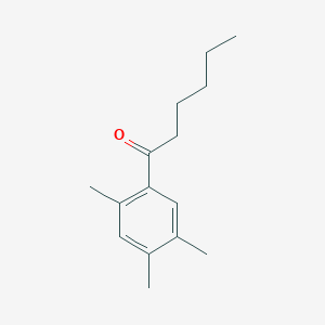 1-(2,4,5-Trimethylphenyl)hexan-1-one图片