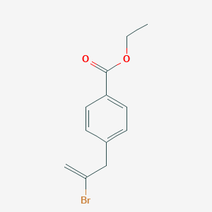2-Bromo-3-(4-carboethoxyphenyl)-1-propene图片