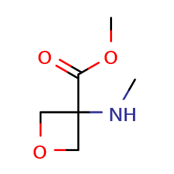 methyl3-(methylamino)oxetane-3-carboxylate图片