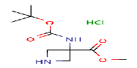 Methyl3-[(2-methylpropan-2-yl)oxycarbonylamino]azetidine-3-carboxylatehydrochloride图片