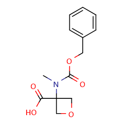 3-{[(benzyloxy)carbonyl](methyl)amino}oxetane-3-carboxylicacid图片