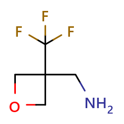 [3-(trifluoromethyl)oxetan-3-yl]methanamine图片