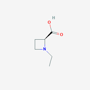 2-Azetidinecarboxylicacid,1-ethyl-,(2S)-图片