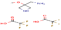 (3-Methoxyazetidin-3-yl)methanamine2,2,2-trifluoroaceticacid图片