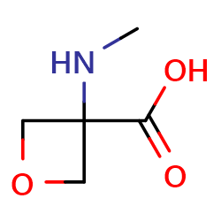 3-(methylamino)oxetane-3-carboxylicacid图片