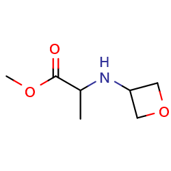 methyl2-[(oxetan-3-yl)amino]propanoate图片