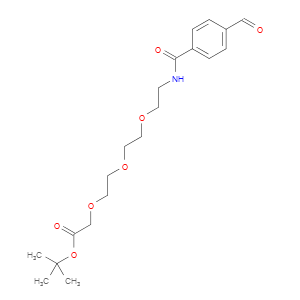 tert-Butyl 1-(4-Formylphenyl)-1-oxo-5,8,11-trioxa-2-azatridecan-13-oate图片