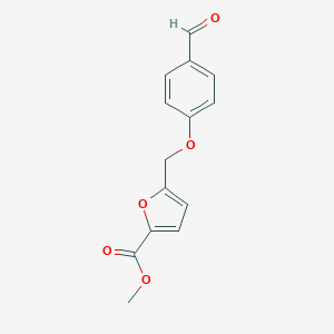 methyl 5-[(4-formylphenoxy)methyl]-2-furoate图片