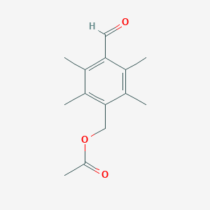 4-formyl-2,3,5,6-tetramethylbenzyl acetate图片
