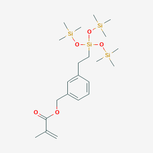 Methacryloxymethylphenethyltris(trimethylsiloxy)silane图片