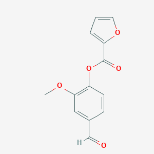 4-Formyl-2-methoxyphenyl 2-furoate图片