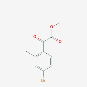 Ethyl 4-bromo-2-methylbenzoylformate图片