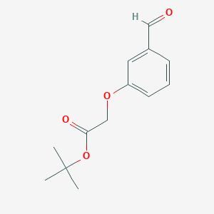 tert-Butyl 2-(3-formylphenoxy)acetate图片