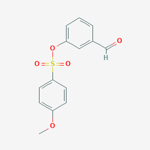 3-formylphenyl 4-methoxybenzene-1-sulfonate图片